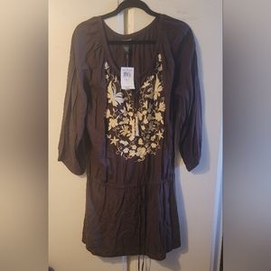 LUCKY BRAND Embroidered Dress - NWT